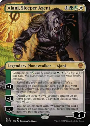 Ajani, Sleeper Agent (Borderless 376)